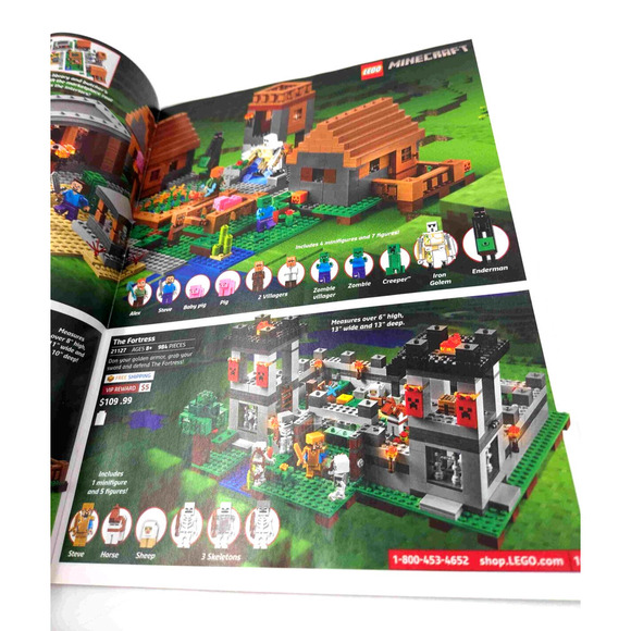 Lego Kids Holiday Creator Catalog Magazine Like New Features Trains - Picture 5 of 9